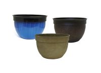 10.5 Jelly Bowl Electric Blue, Bone and Chocolate